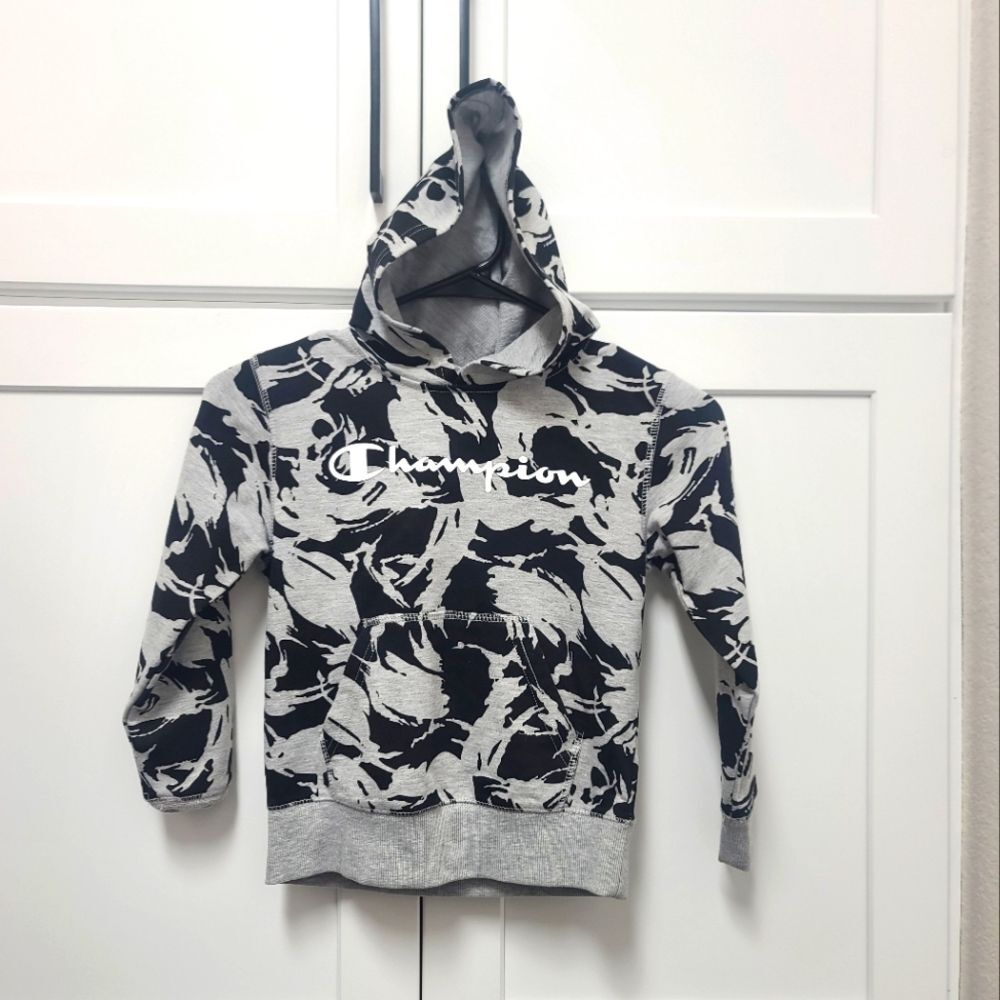Little Boys Bruch Struck Camo Script French Terry Hoodie 6